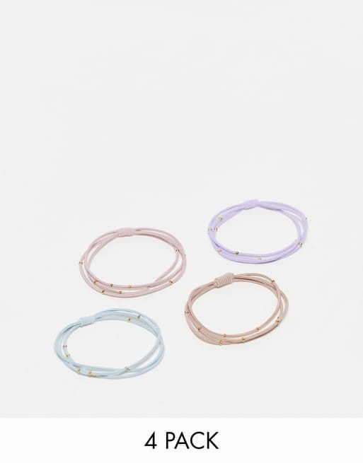 Multipack de coleteros con cuentas de Accessorize 