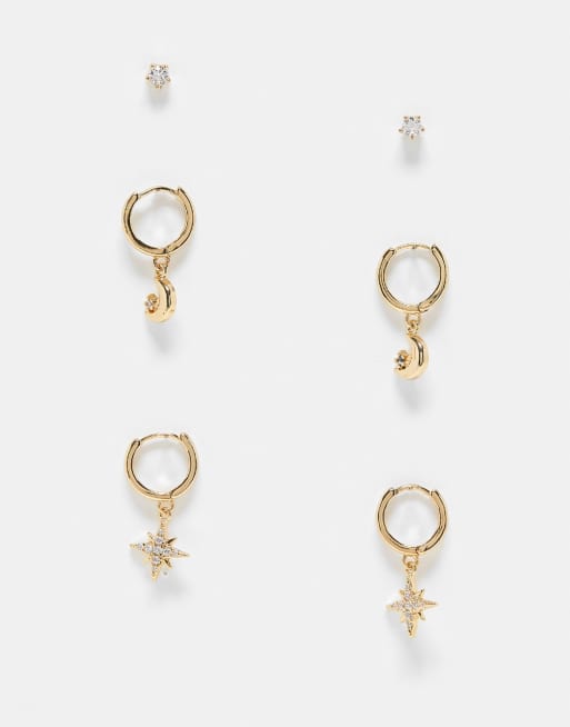 Pendientes Colgantes De Cristal Swarovski Y Cuentas / Pendientes De