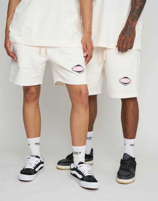 Multiply Apparel – Crew – Shorts in Schneeweiß