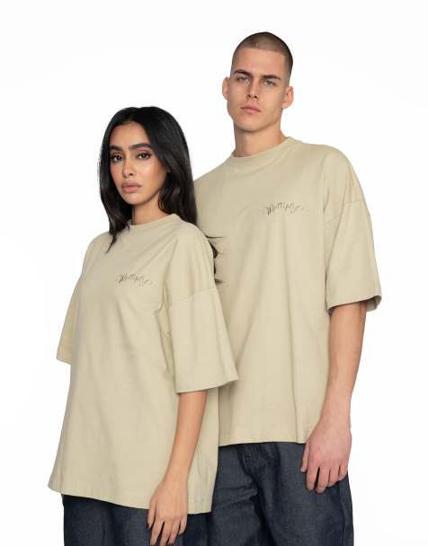 Multiply Apparel - Emblem - T-shirt oversize - Vert spray - view 1