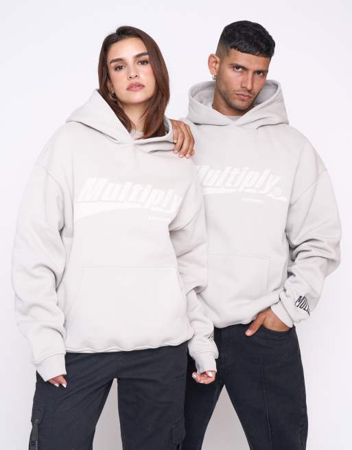 Multiply Apparel - Exam - Oversized hoodie in duifkleur