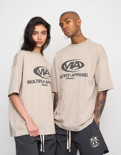 Multiply Apparel – Grind – Oversize-T-Shirt in Vintage-Khaki