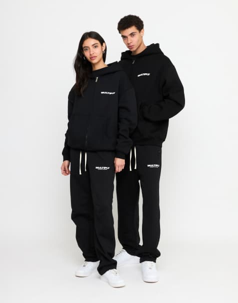 Multiply Apparel – Multiply Club – Jogginghose in Schwarz - view 1