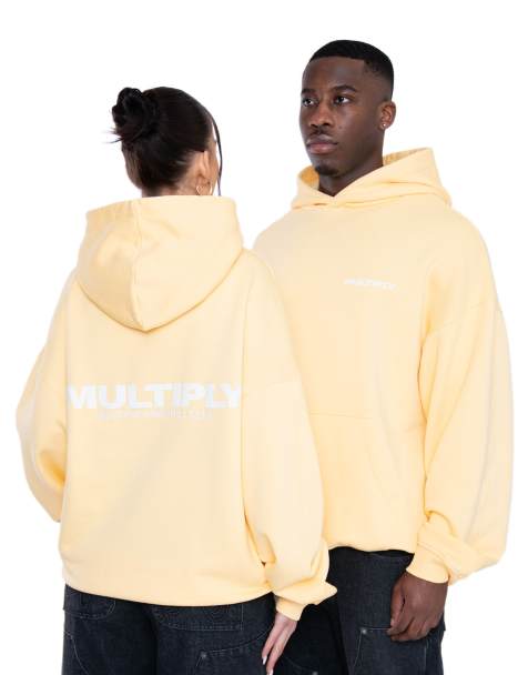 Multiply Apparel - Multiply - Felpa oversize con cappuccio gialla - view 1