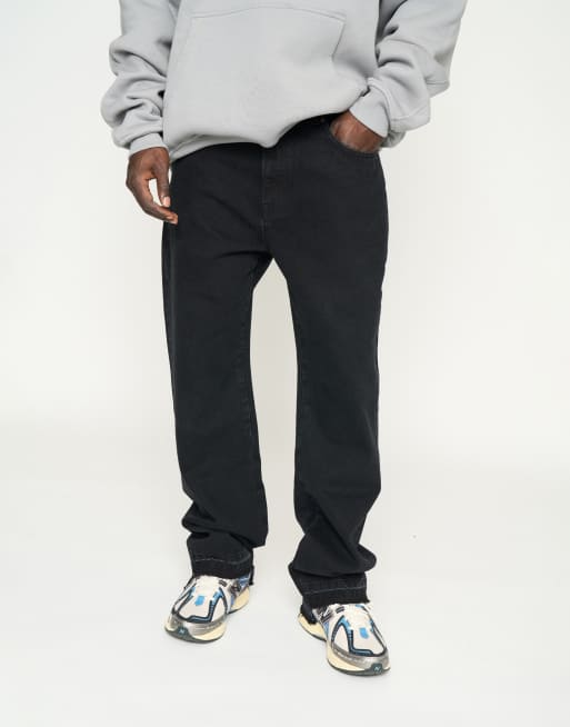 Multiply Apparel - Multiply - Jeans tagliati neri