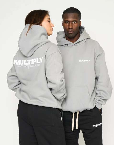 Multiply Apparel – Multiply – Oversize-Kapuzenpullover in ultimativem Grau - view 1