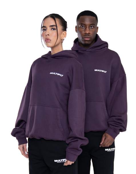 Multiply Apparel - Multiply - Sweat à capuche oversize - Lilas - view 1