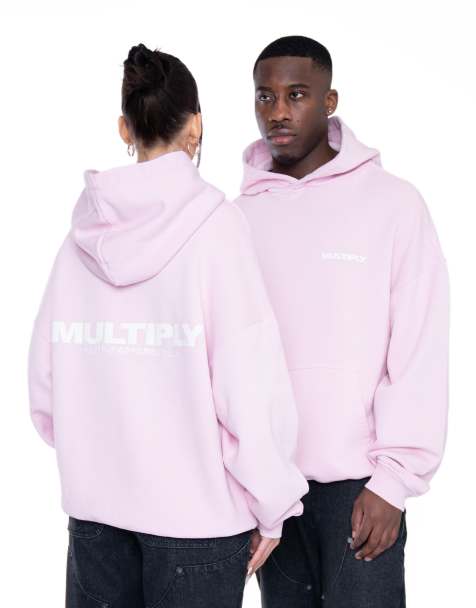 Multiply Apparel - Multiply - Sweat à capuche oversize - Rose - view 1