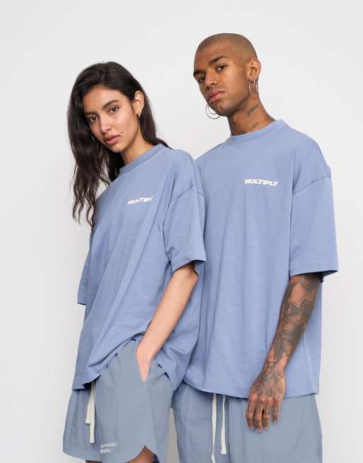 Multiply Apparel - Multiply - T-shirt oversize color vento selvaggio