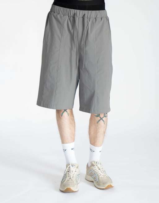 Multiply Apparel - Multitude - Pantaloncini affusolati color gargoyle