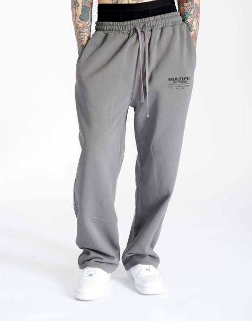 Multiply Apparel - Oversized joggingbroek in gargoyle