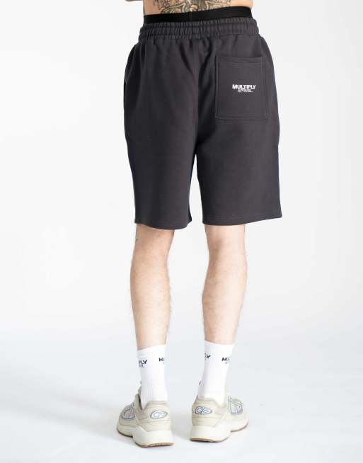 Multiply Apparel – Packer – Shorts in Black Soda