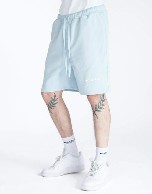 Multiply Apparel - Pantaloncini color azzurro chiaro
