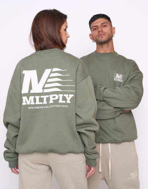 Multiply Apparel - Patrol - Sweat oversize - Trèfle à quatre feuilles - view 1