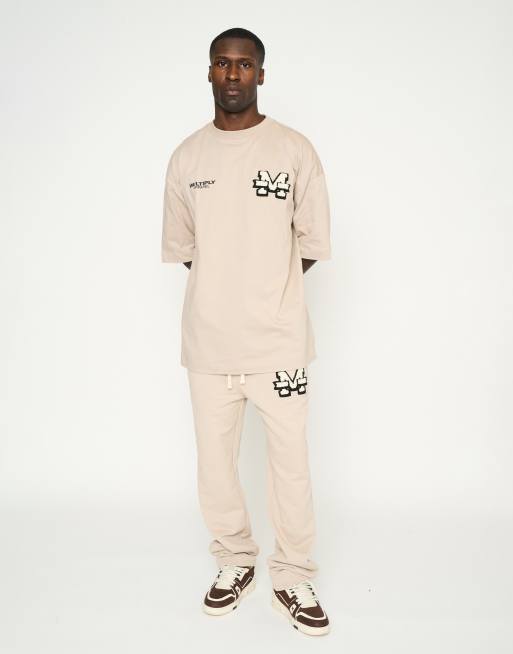 Multiply Apparel – Squad – Jogginghose in schlichtem Taupe