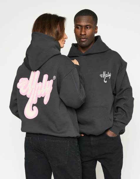 Multiply Apparel - The Mply - Sweat à capuche oversize - Noir soda - view 1