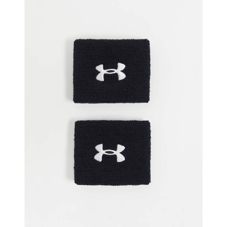 Muñequeras negras con de Under Armour | ASOS