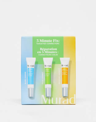 Murad 5 Minute Fix: Targeted Correctors Trio Kit - Save 56%-no Color In White