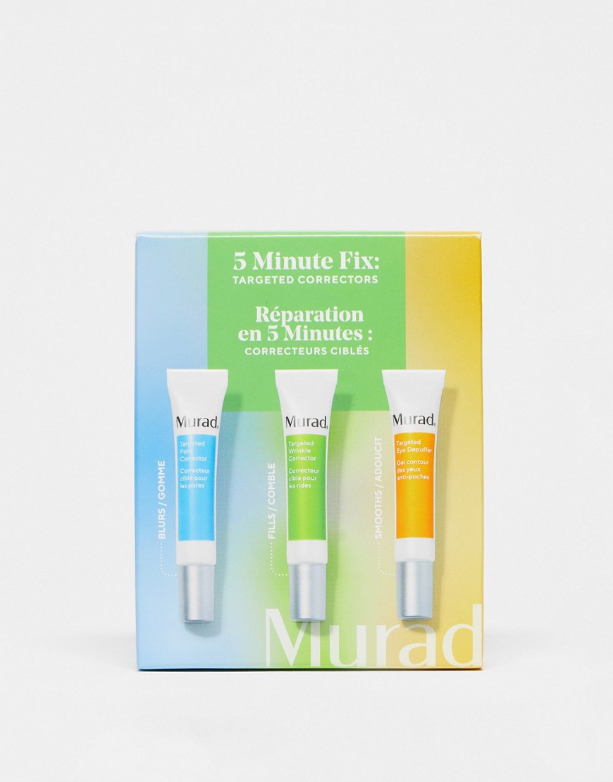 Murad 5 Minute Fix: Targeted Correctors Trio Kit - Save 56%-no Color In White