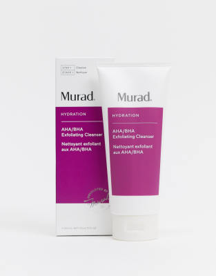 Murad - Feuchtigkeitsspender Peeling-Reiniger mit AHA/BHA, 200 ml-Keine Farbe