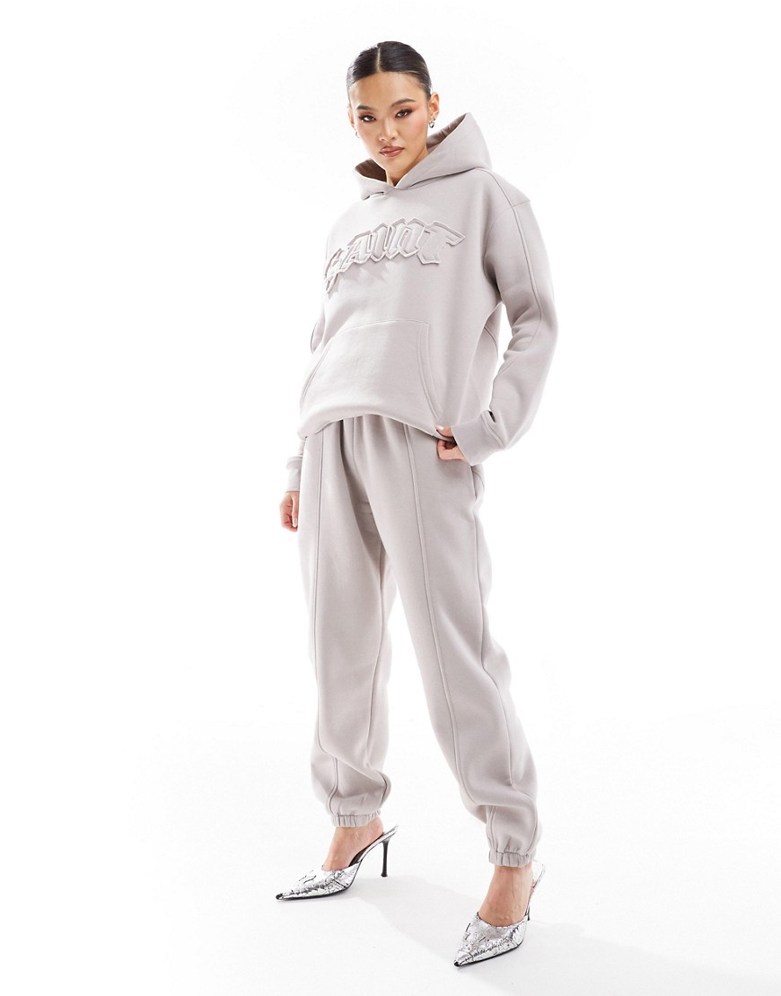 Murci Exclusive Saint Graphic Sweatpants In Stone - Part Of A Set-neutral