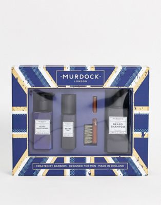 Murdock London - Bailey - How to Beard Set - Geschenkset van haarverzorging-Zonder kleur
