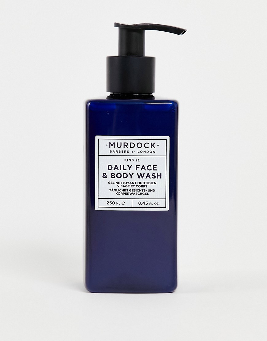 murdock london - daily face & body wash - duschgel-ingen färg