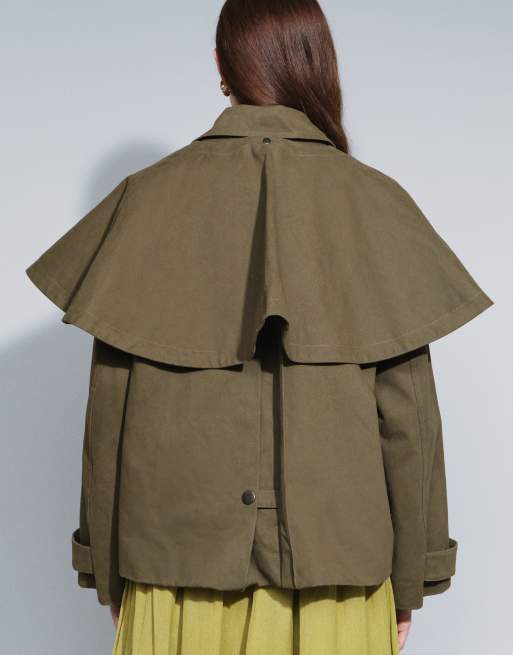 Muse Assembly afneembare cape Bonnie jack in groen, 3 van 4