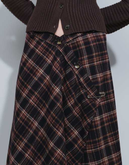Muse Assembly asymetric phoebe maxi skirt, 3 of 5