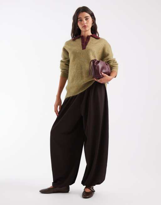 Muse Assembly - jersey de punto tipo polo Alice en verde, 2 de 4