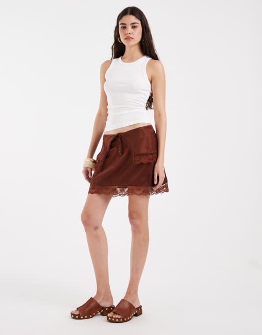 Muse Assembly - Pammy - Mini rok met kanten rand, 4 van 6