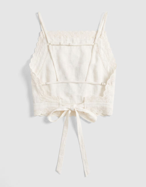 Muse Foundation - Etta - Top brodé d'ensemble bordé de dentelle, 6 de 8