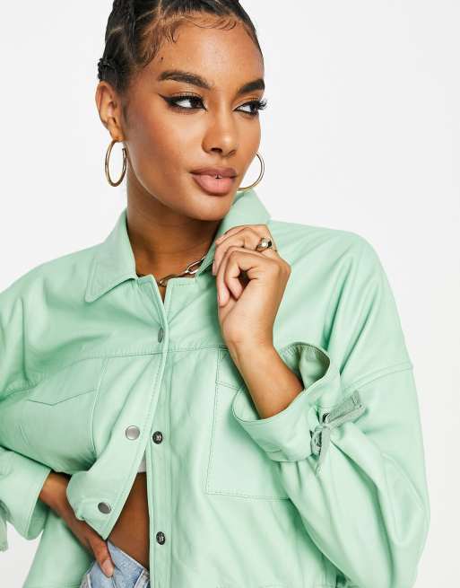 Mint on sale leather jacket