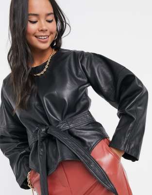 Soft Leather T-Shirt