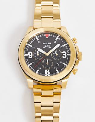 фото Мужские часы-браслет fs5752 fossil-золотистый