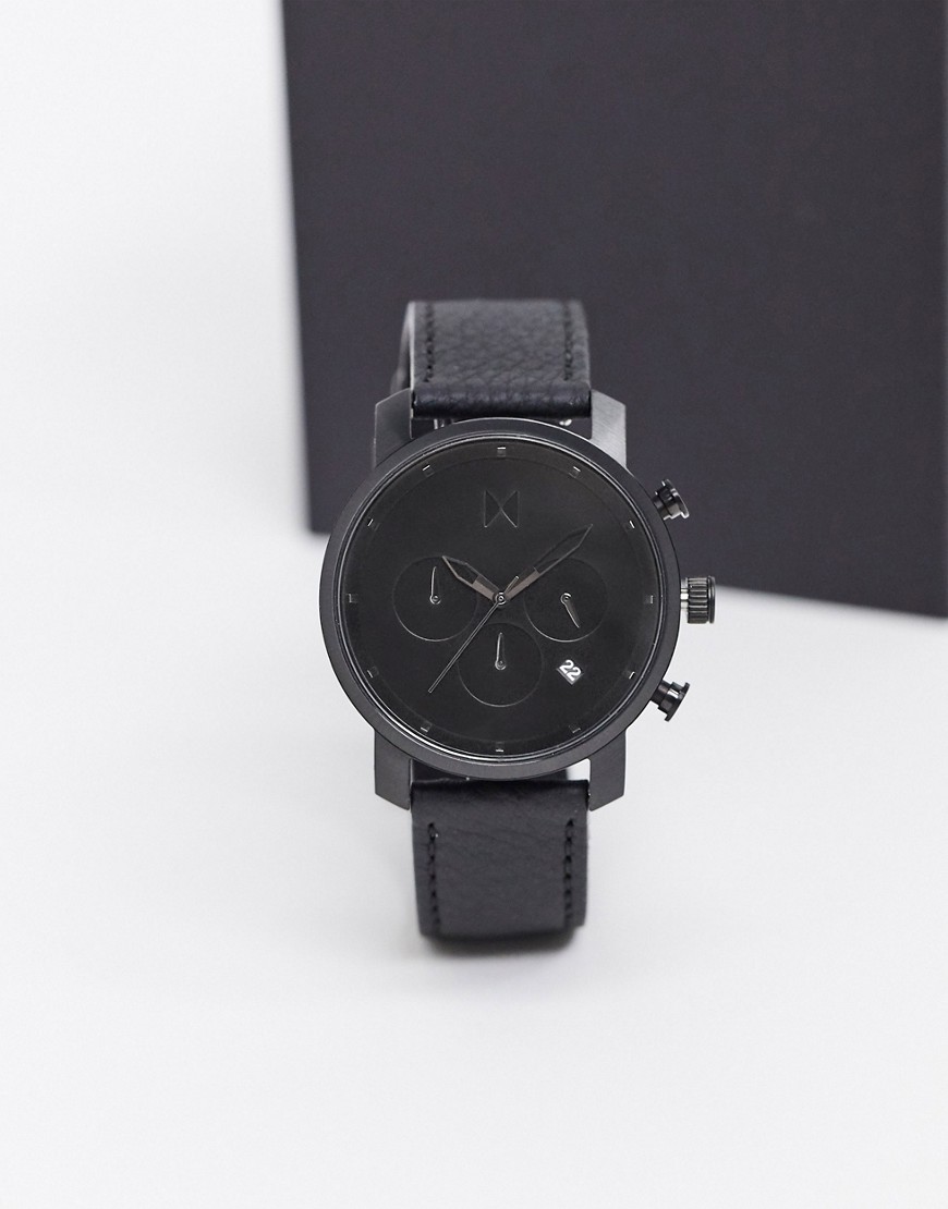 MVMT - Chromo 40mm horloge-Zwart