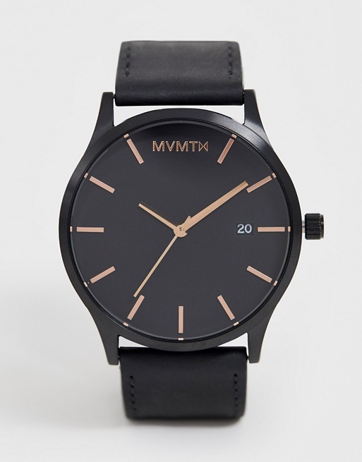 MVMT Classic leather watch
