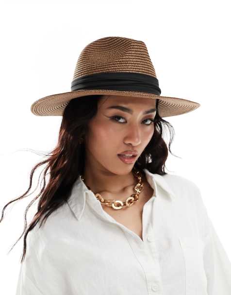 Straw Fedora Hats