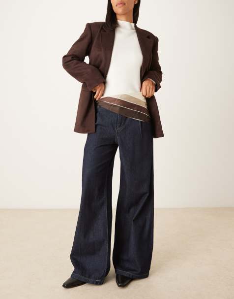 My Accessories - Bandana style ceinture effet color block - Marron - view 1