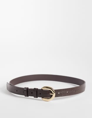 My Accessories Belt In Brown