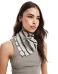 [My Accessories] My Accessories blurred lines neck tie in multi colour No Size MULTI