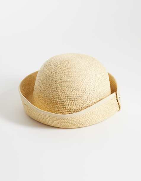 My Accessories - Bob et chapeau de marin réversible en paille - Naturel - view 1