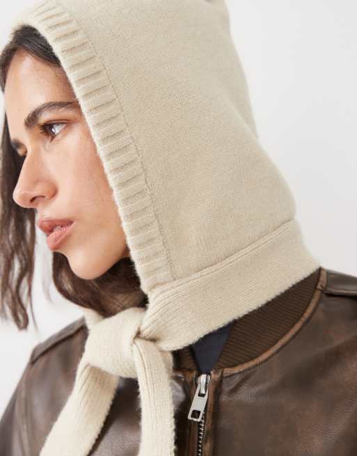 My Accessories bonnet à capuche beige oatmeal, 3 de 3