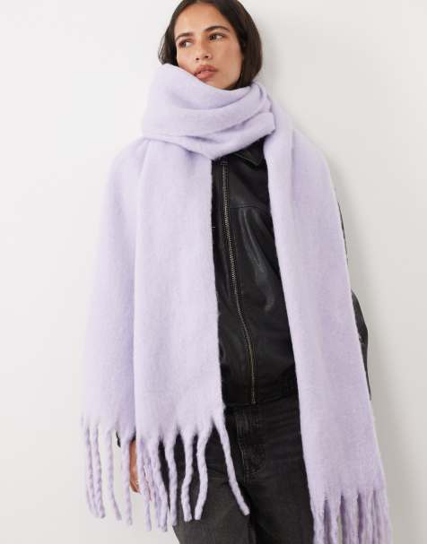 My Accessories - bufanda manta extragrande supersuave en lila - view 1