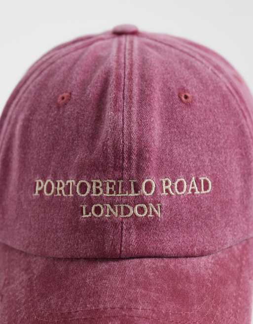My Accessories Cap mit Portobello-Print in Rot, 2 von 3
