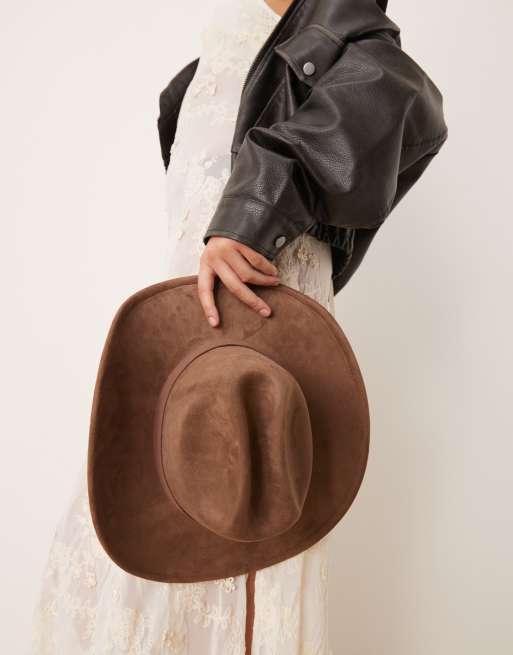 Stradivarius - Cappello Da Cowboy Marrone - Foto 3