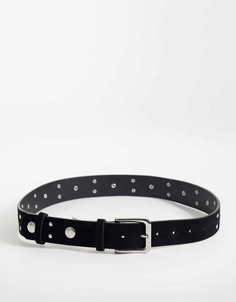 My Accessories - Ceinture cloutée - Noir - view 1