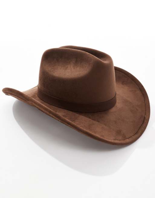 My Accessories - Chapeau de cowboy - Chocolat, 3 de 3