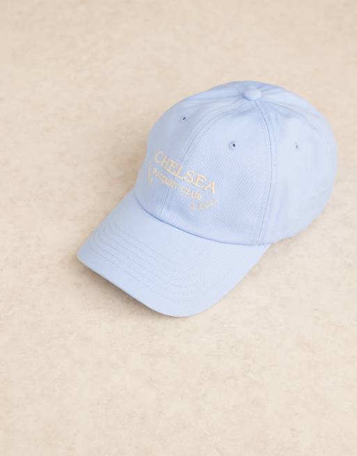 My Accessories Chelsea racquet club cap in pale blue , 2 of 3