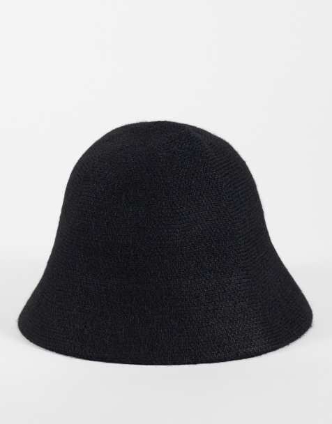 My Accessories cloche-bøllehat i uldblanding i sort - view 1